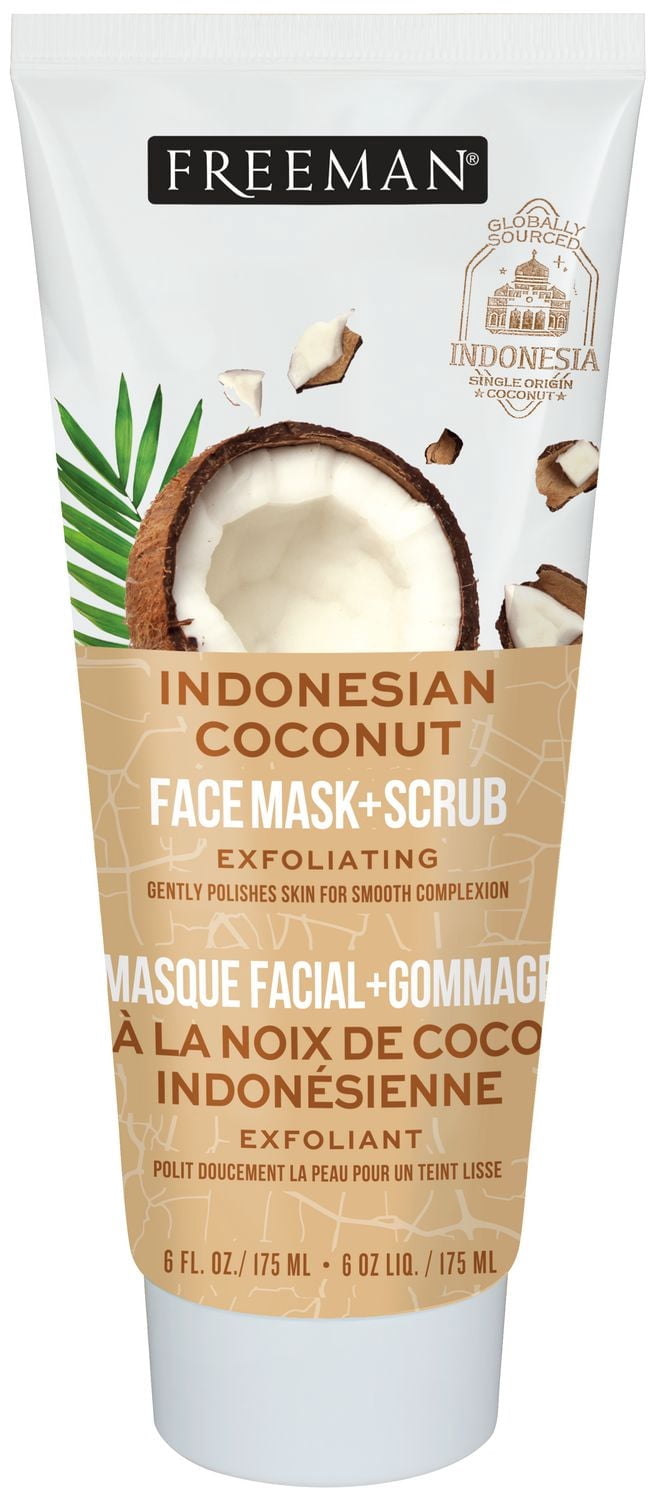 Freeman Indonesian Coconut Exfoliating Face Mask + Scrub