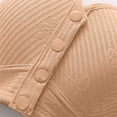 thumbnail image 3 of Full Coverage Bras for Women Bra Women Breathable No Underwire Bras Plus Size Front Closure Bralettes Comfort Full Coverage Hide Back Bras, 3 of 5