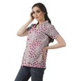 thumbnail image 3 of Moomaya Chemise Tunique Style Enveloppant pour Femmes en Coton Décontracté Col Classique Boutonné, 3 of 6