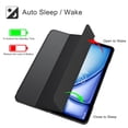 thumbnail image 3 of SuperShield Smart Folio Case for iPad mini 7 A17 Pro 2024/ Mini 6 2021 8.3 Inch, Hard Back Cover for iPad mini 8.3" 7th Gen A2995/A2996/A2993/6th Gen A2567 A2568 A2569 - Blue, 3 of 5