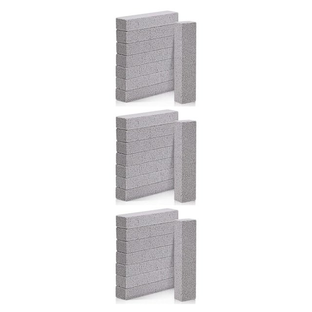 stanreset 4 Pcs Pierre Ponce à Dureté Modérée pour Récurage et Désinfection des Toilettes 8 Pcs 3Ensemble