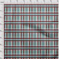 thumbnail image 3 of oneOone Cotton Cambric Fabric Madras Check Decor Fabric Printed BTY 56 Inch Wide, 3 of 4