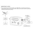 thumbnail image 2 of Yeacher Détecteur de Signaux Satellite Numérique DVB-T Compteur Antenne TV Terrestre Aérienne avec Boussole Systèmes de Réception TV, 2 of 8
