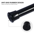 thumbnail image 4 of CUITING Adjustable Tension Shower Curtain Rods - 2 Pack Black, 4 of 10