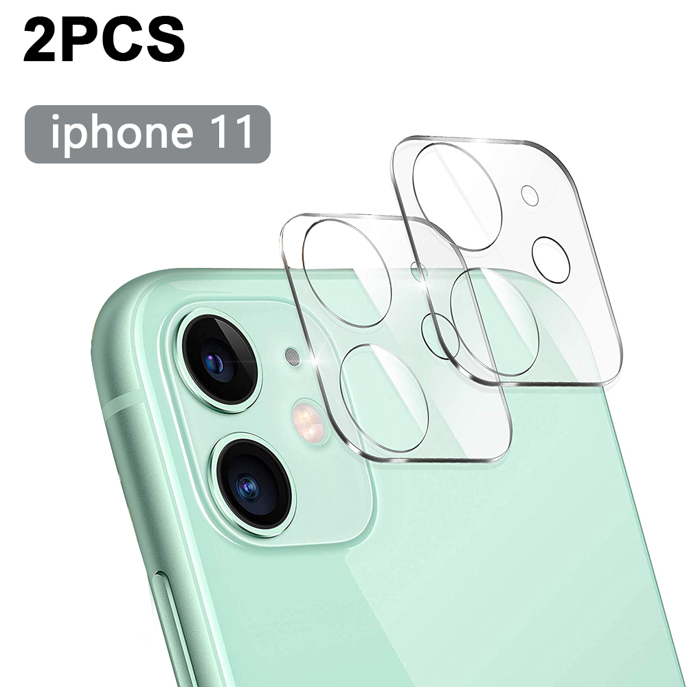 2 pack Screen Protector for iPhone11 mini with Camera Lens Protector