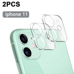 2 pack Protection de l'écran pour iPhone11 mini avec protège-objectif caméra