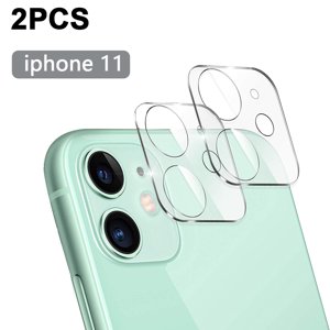 2 pack Protection de l'écran pour iPhone11 mini avec protège-objectif caméra