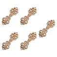 thumbnail image 2 of Siruishop 5Pcs Cloak Clasp Fasteners Clasp Closure Buttons for Coat Tang Suit Costumes Gold, 2 of 8