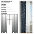thumbnail image 3 of Your Zone 4 Piece Window Curtains Panel Set, 27.5" x 84" for Kids, Gray Camo, 3 of 7