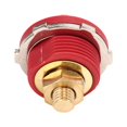 thumbnail image 4 of Thru Panel Terminal, Zinc Alloy Brass Thru Panel Stud Junction High Strength 3/8in Chemical Resistant  For Marine For RV Black,Red, 4 of 8