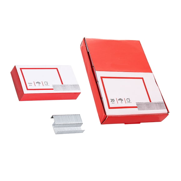 Number 10 Staple, High Accuracy 1000Pcs Electroplated Stapler Staple for Family