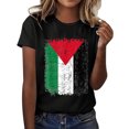 thumbnail image 5 of adviicd Robe T-Shirt Femme T-Shirt Femme Col en V Musique Country Tee Tops Blouse Noire,m, 5 of 5