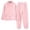 Pink, variant on Pajamas for Women Set Solid Color Zipper Flannel Warm And Cozy Winter Thick Warm And Cozy Home Clothes Pjs Sets Sleepwear Green XL