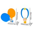 thumbnail image 4 of Dsscvnef Table Tennis Training Device Indoor Table Tennis Self Training Set Hanging Pingpong Trainer Pingpong Without Table for Children Youth Middle Age and Old Age, 4 of 4