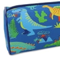 thumbnail image 3 of Pen+Gear Dinosaur Design Barrel Pencil Pouch, Blue Polyester, Elementary School, 3 of 4