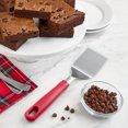 thumbnail image 3 of Holiday Time Stainless Steel Dessert & Brownie Serving Spatula, Red, 3 of 11