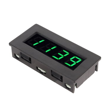 Digital LED Tachometer, DC 8 To 15V 0.56 In 5 To 9999 RPM Small Engine Hour Meter, Dual Modes Digital Motor Speedometer For Generator Motorcycle Boat Marine Outboard