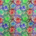 thumbnail image 1 of oneOone Tissu Coton Vert Cambrique2 Tissu Imprimé Visage Animal Coloré Tissu au Mètre 56 Pouces de Large, 1 of 4