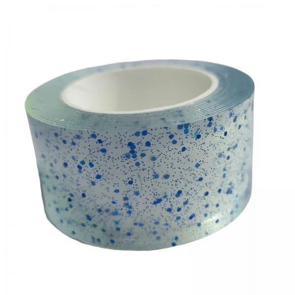 Abbracc Ruban Pailleté Nano 2x Polyvalent Ruban Adhésif Fort Jouet Sensoriel Éducatif Bricolage Ruban Double Face Réutilisable pour Fabriquer des Jouets à Pincer Faire des Bulles Souffler, Pcs