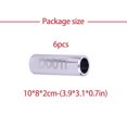 thumbnail image 4 of yingyy Brake Shift Cable Cap Replacing Road Bikes Housing Cover Shifting Tube Cycle Caps Supplies Outdoor Riding Silver 6 Pcs 1Set, 4 of 6