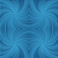 thumbnail image 1 of Ahgly Company Tapis d'Intérieur Lavable à la Machine, Carré, Transitionnel, Bleu, Tapis de Zone, 6 Pieds Carré, 1 of 7