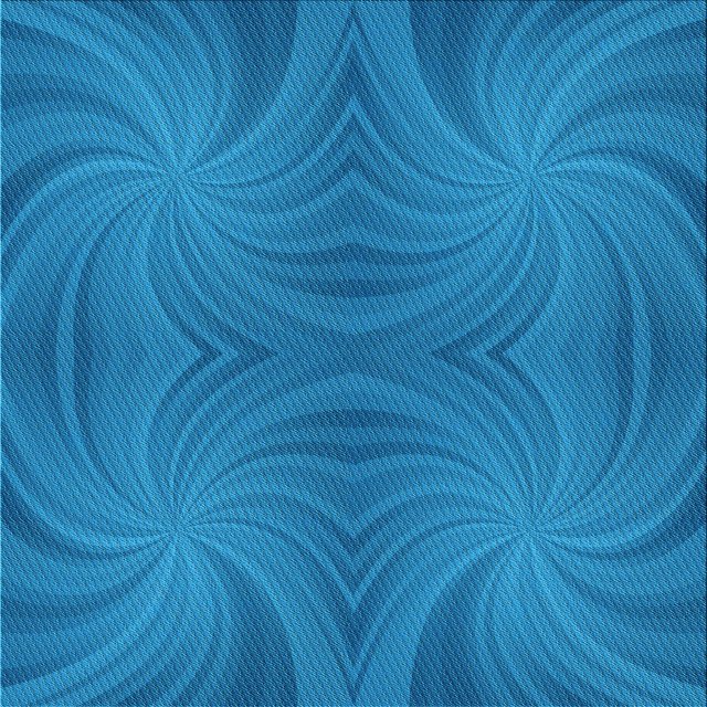 Ahgly Company Tapis d'Intérieur Lavable à la Machine, Carré, Transitionnel, Bleu, Tapis de Zone, 6 Pieds Carré