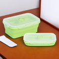 thumbnail image 1 of 350ml Silicones Folding Lunch Box, 1 of 5