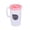 Pink, variant on Plastic Pitcher with Spout and Lid ,2.2L Large Ice Tea Pitcher for Fridge Water Jug, Drink Dispenser Juice Containers, Heavy-duty Shatterproof Plastic Water Jar,Cold Kettle,Refrigerator Cold Kettle
