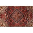 thumbnail image 1 of Ahgly Tapis Rectangulaire Traditionnel Rouge Cramoisi Lavable en Machine, 4 Pieds x 6 Pieds, 1 of 7