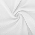 thumbnail image 3 of Timegard Going out Tops for Women Ribbed Cap Sleeve Low V Neck Comfy Slim Cropped Tops Summer Fashion, 3 of 5