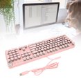 thumbnail image 1 of Clavier Mécanique 104 Touches Interrupteur Bleu Clavier Filaire pour PC Gaming, 1 of 7