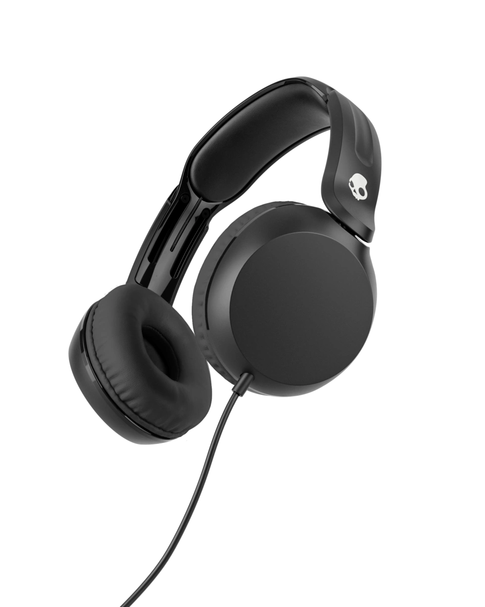 SKULLCANDY ICON 180 WIRED HEADPHONES TRUE BLACK