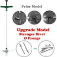 thumbnail image 2 of Weed Puller, Stand Up Weeder Hand Tool, Long Handle Garden Weeding Tool with 3 Claws, Hand Weed Hound Weed Puller for Dandelion, Standup Weed Root Pulling Tool and Picker, Grabber (1 Pack), 2 of 8