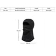 thumbnail image 2 of Bomber Hats Hat Riding Windproof Pullover Hat Outdoor Plush Thickened Ski Bike Face Warm Hat Winter Bomber Hats, 2 of 3