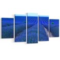 thumbnail image 2 of Coucher de Soleil Champ de Lavande Près de Valensole - Impression sur Toile Florale, 2 of 3