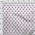 thumbnail image 2 of oneOone Cotton Poplin Fabric Geometric Line Ikat Print Sewing Fabric BTY 42 Inch Wide, 2 of 4