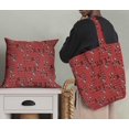 thumbnail image 5 of Soimoi Poly Georgette Fabric Floral Love Text Print Fabric by the Yard 52 Inch Wide, 5 of 5