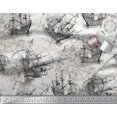 thumbnail image 3 of Soimoi Poly Georgette Fabric Ship & Direction Compass Nautical Print Sewing Fabric Yard 42 Inch Wide, 3 of 3