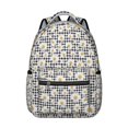 thumbnail image 1 of Rustic Vintage Floral Students Backpack Wear-Resistant Outdoor Backpack with Colorful Tropical Flower and Leaves Design, Perfect for School, Camping, and Weekend Getaways, 1 of 5