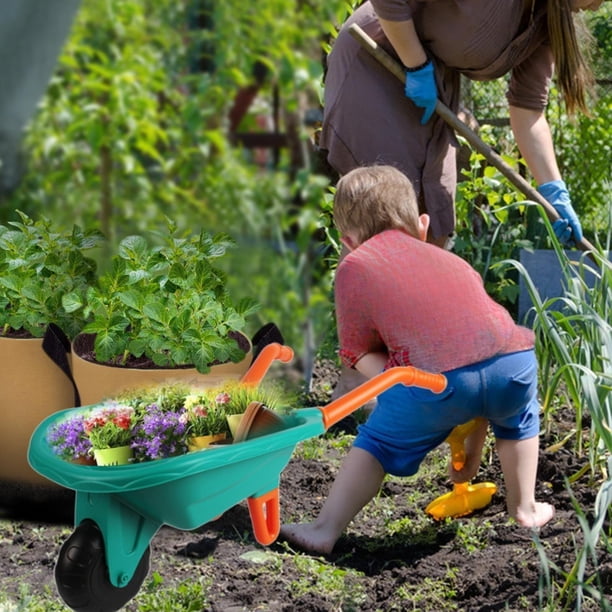 Rose 1 Jeu Ensemble d'outils de Jardin Outils de Jardinage pour Enfants Rose 1 Jeu Ensemble d'outils de Jardin Outils de Jardinage pour Enfants