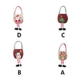 thumbnail image 4 of serony Christmas Bags Gift Wrapping Packaging Storage Elk Container Handbag Goodie Bag Exquisite Embroidery for Jewelry Candy Birthday Snowman, 4 of 9