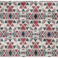 thumbnail image 4 of oneOone Organic Cotton Poplin Twill Fabric Triangle Ikat Print Sewing Fabric BTY 42 Inch Wide, 4 of 4