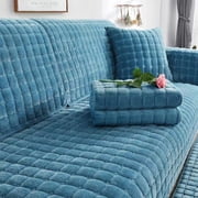 Silk Cool Summer Sofa Cushion Simples Solid Color Non Slip Machine Washable Cool Sofa Cushion Double Sofa