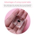 thumbnail image 2 of 4 Pcs Joint de Greffage de Cils Coussinets en Verre Cristal Support d'Extension de Cils, 2 of 8