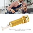 thumbnail image 4 of Metal Electric Guitar Bass Jack Socket 1/4 Inch Reduce Noise Output Jack, Versatile Compatibility For Guitars Basses, 4 of 8
