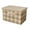 Khaki, variant on Stackable Storage Drawers Fabric Stackable Large Capacity Drawer Wardrobe Storage Box Foldable Storage Box