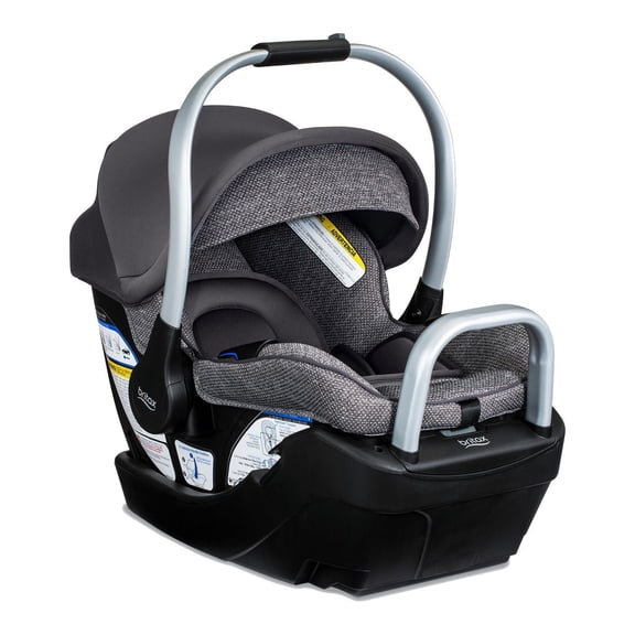 Siège d’auto pour bébé Willow SC avec base Alpine de Britax, Pindot Onyx
