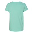 thumbnail image 2 of Hanes ComfortSoft T-Shirt à Col Ras du Cou en Jersey Coupe Décontractée pour Femmes, P, Menthe Claire, 2 of 2