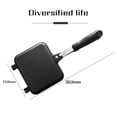 thumbnail image 3 of Sandwich Griddle Bread Toast Pan Home Household Kitchen Baking Multipurpose Tool Breakfast Maker DIY Sandwich, 3 of 8
