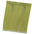 thumbnail image 3 of 1 Curtain Tier Small Window Drape Decor , Green_74x90cm, 3 of 8